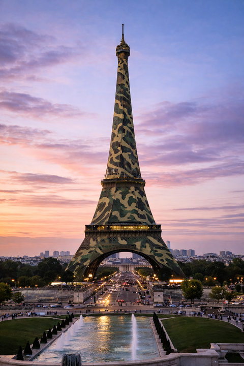 Eiffel Tower Cover