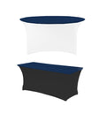 Housse de plateau de table bleu navy