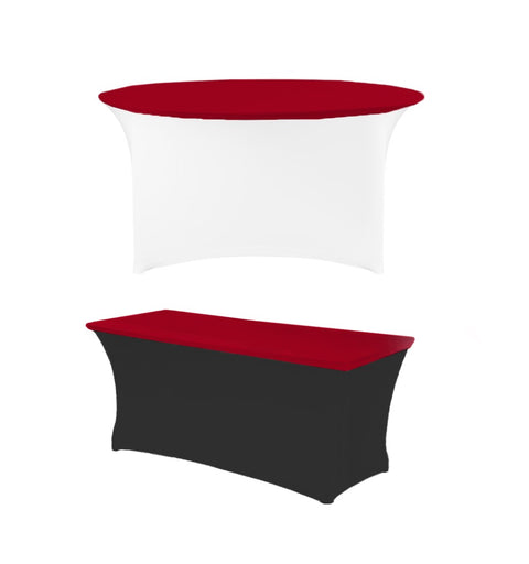 Housse de plateau de table bordeaux