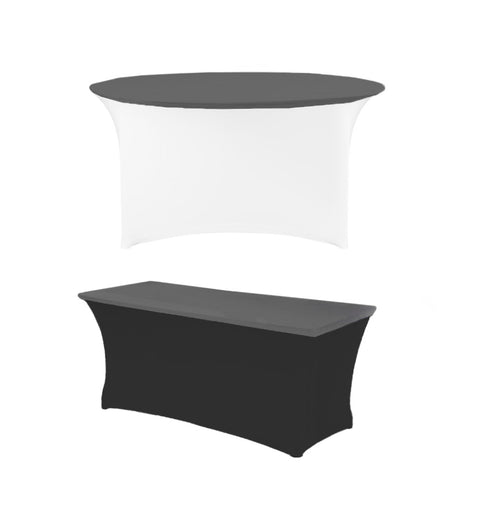 Housse de plateau de table gris foncé
