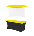 Housse de plateau de table jaune vif