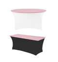 Housse de plateau de table rose pâle