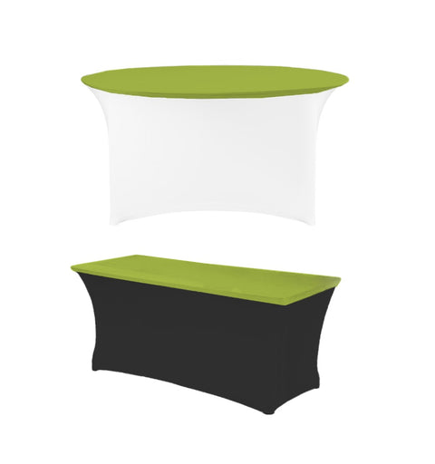 Housse de plateau de table vert anis
