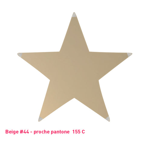 Étoile voile en lycra - 5 branches - Mes Jolies Tables
