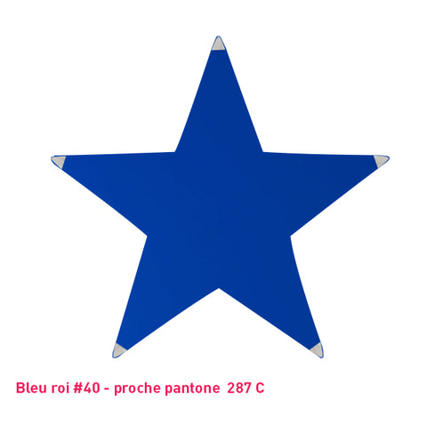 Étoile voile en lycra - 5 branches - Mes Jolies Tables