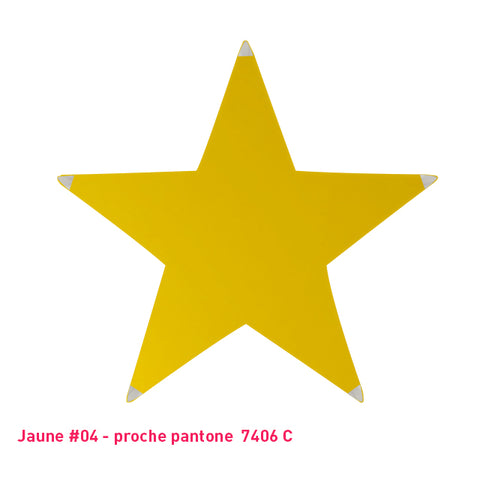 Étoile voile en lycra - 5 branches - Mes Jolies Tables