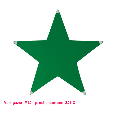 Étoile voile en lycra - 5 branches - Mes Jolies Tables
