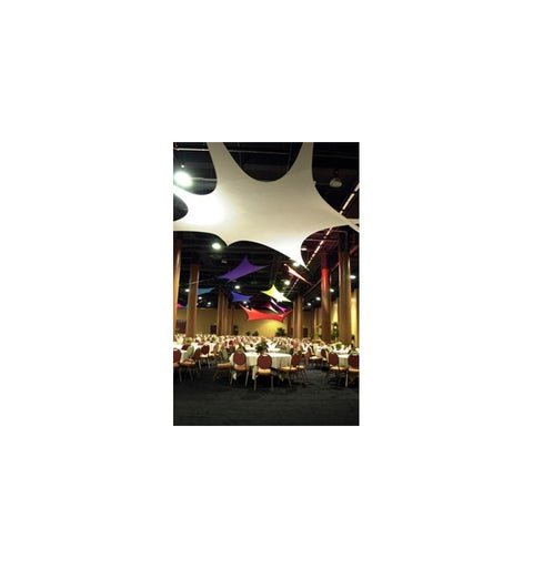Étoile voile en lycra - 6 branches - Mes Jolies Tables