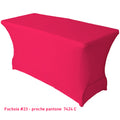 Housse Tendue pour Buffet Rectangulaire - Mes Jolies Tables