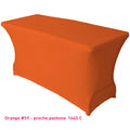 Housse de buffet orange