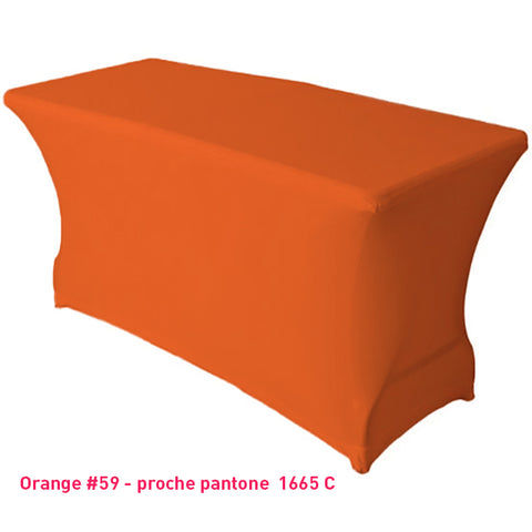 Housse de buffet orange