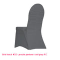 Housse de Chaise Dos Plissée - Tissu Lycra Premium 210g/m² - Mes Jolies Tables