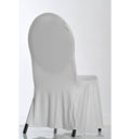 Housse de Chaise avec Juponnage - Tissu Lycra Premium 210g/m² - Mes Jolies Tables
