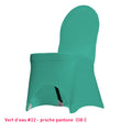 Housse de Chaise Universelle - Tissu Lycra Premium 210g/m² - Mes Jolies Tables