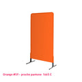 Housse de grille caddie orange en lycra
