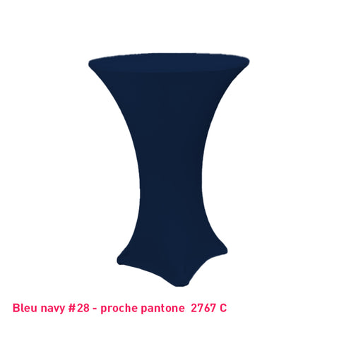 Housse pour Mange-Debout lycra éco 190g/m² - Mes Jolies Tables