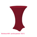 Housse pour Mange-Debout lycra éco 190g/m² - Mes Jolies Tables