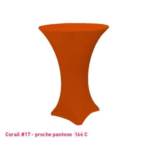 Housse pour Mange-Debout lycra éco 190g/m² - Mes Jolies Tables