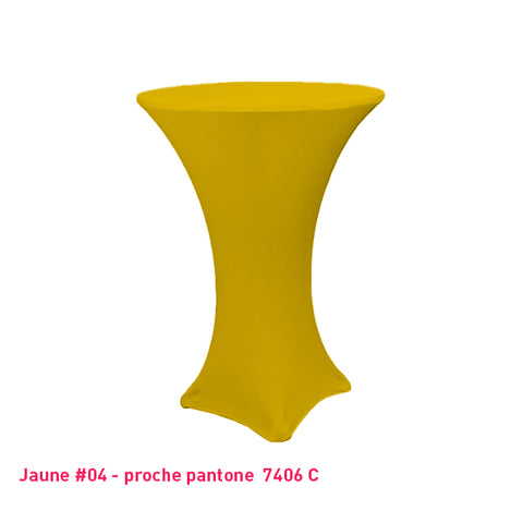 Housse pour Mange-Debout lycra éco 190g/m² - Mes Jolies Tables