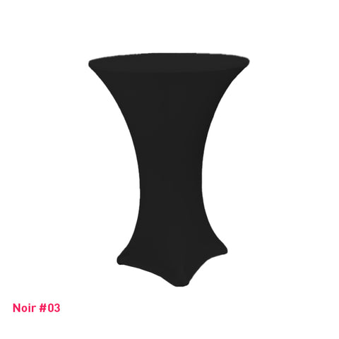 Housse pour Mange-Debout lycra éco 190g/m² - Mes Jolies Tables