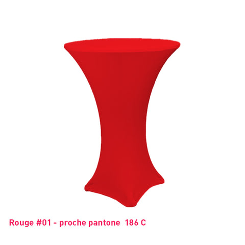 Housse pour Mange-Debout lycra éco 190g/m² - Mes Jolies Tables