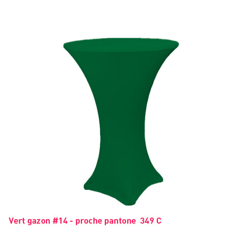 Housse pour Mange-Debout lycra éco 190g/m² - Mes Jolies Tables