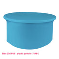 Housse Tombante Simple pour Table Ronde - Mes Jolies Tables