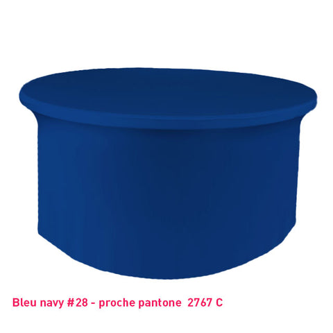 Housse Tombante Simple pour Table Ronde - Mes Jolies Tables
