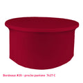 Housse Tombante Simple pour Table Ronde - Mes Jolies Tables