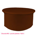 Housse Tombante Simple pour Table Ronde - Mes Jolies Tables