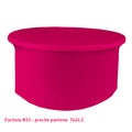 Housse Tombante Simple pour Table Ronde - Mes Jolies Tables