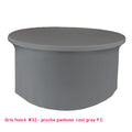 Housse Tombante Simple pour Table Ronde - Mes Jolies Tables