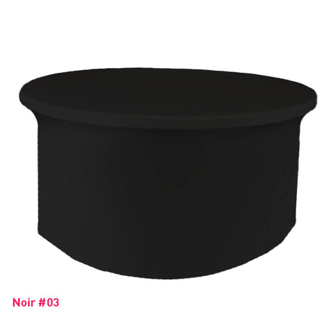 Housse Tombante Simple pour Table Ronde - Mes Jolies Tables