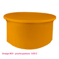 Housse Tombante Simple pour Table Ronde - Mes Jolies Tables
