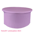 Housse Tombante Simple pour Table Ronde - Mes Jolies Tables