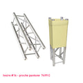 Housse Truss Carrée largeur 290mm - Mes Jolies Tables