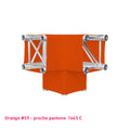 Housse lycra orange pour structure aluminium truss Angle Y 