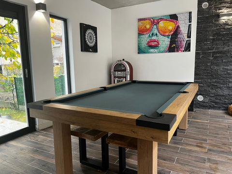 Housse antipoussière pour billard