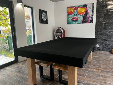 Housse antipoussière et imperméable pour billard sur-mesure