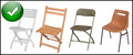 Housse de Chaise Basse - Tissu Lycra Premium 210g/m² - Mes Jolies Tables