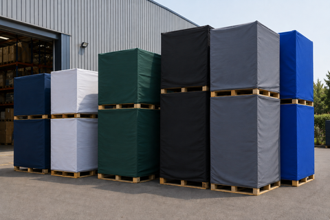Housse antipoussière ou imperméable pour palette