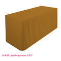 Nappe Tombante Simple pour Buffet Rectangulaire - Mes Jolies Tables