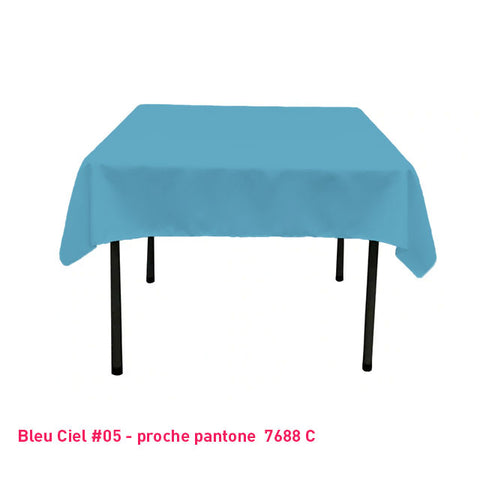 Nappe Carré 100% Polyester - Mes Jolies Tables