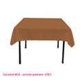 Nappe Carré 100% Polyester - Mes Jolies Tables