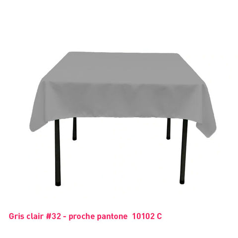 Nappe Carré 100% Polyester - Mes Jolies Tables