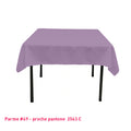 Nappe Carré 100% Polyester - Mes Jolies Tables