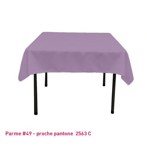 Nappe Carré 100% Polyester - Mes Jolies Tables