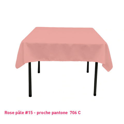 Nappe Carré 100% Polyester - Mes Jolies Tables