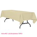 Nappe Rectangulaire 100% Polyester - Mes Jolies Tables