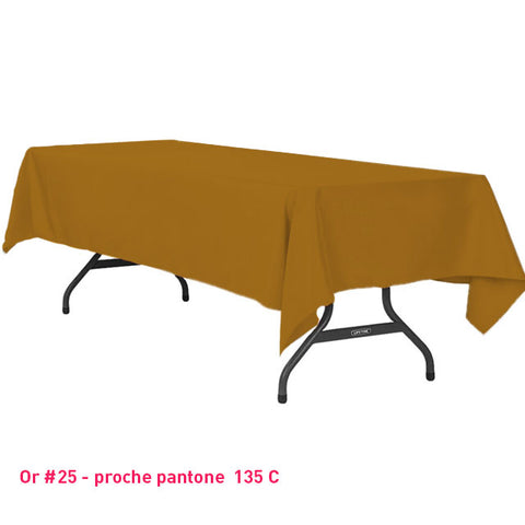 Nappe Rectangulaire 100% Polyester - Mes Jolies Tables